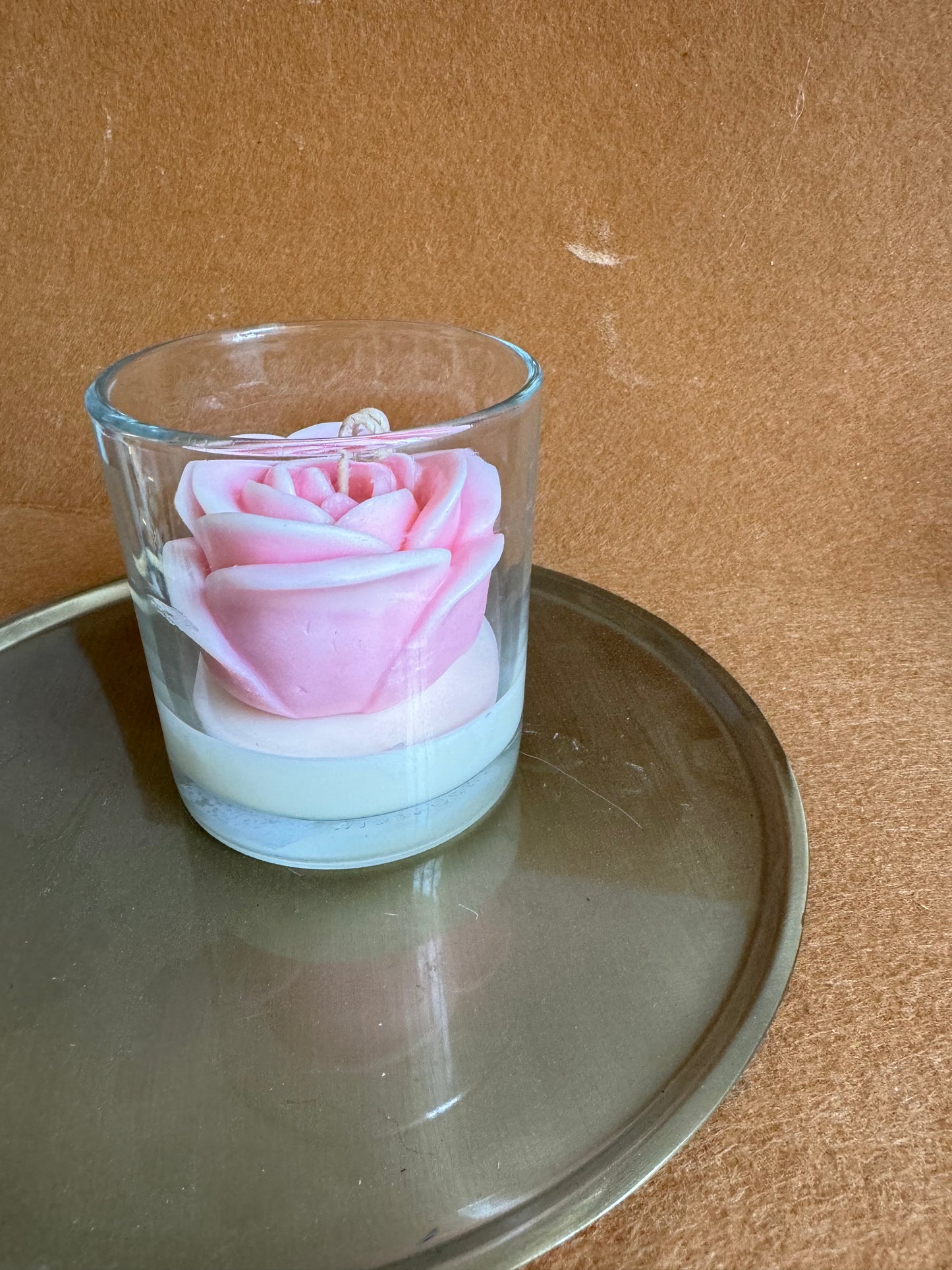 Flower candle
