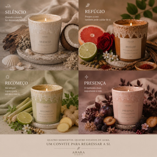 O Ritual Essencial [4 Velas]