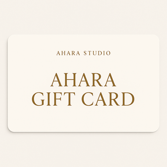 Cartao Presente- Ahara Studio