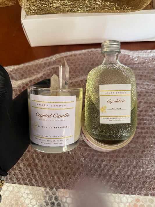 Vela cristal (ritual do recomeço)